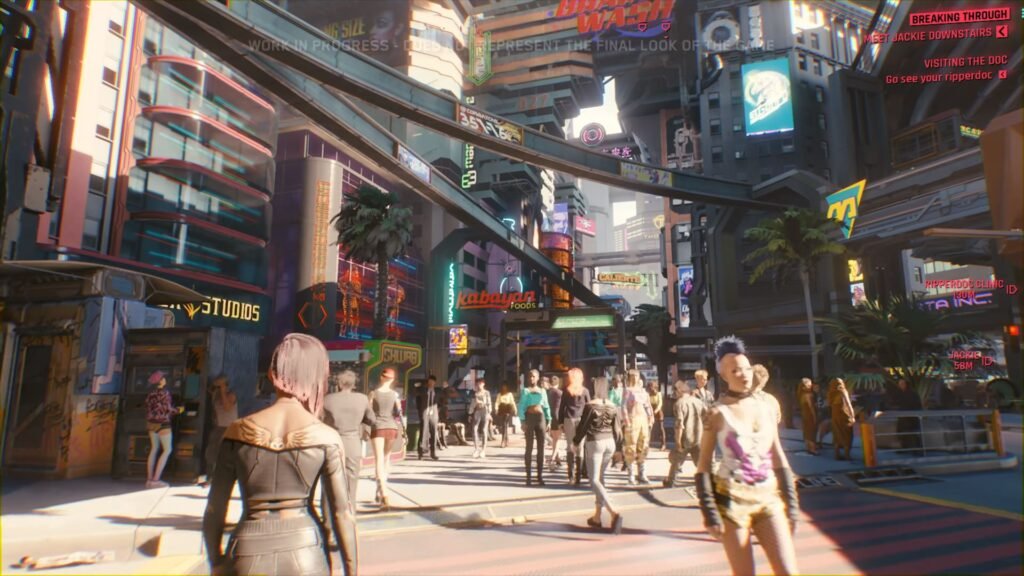 Imagen 2 de gameplay de Cyberpunk 2077